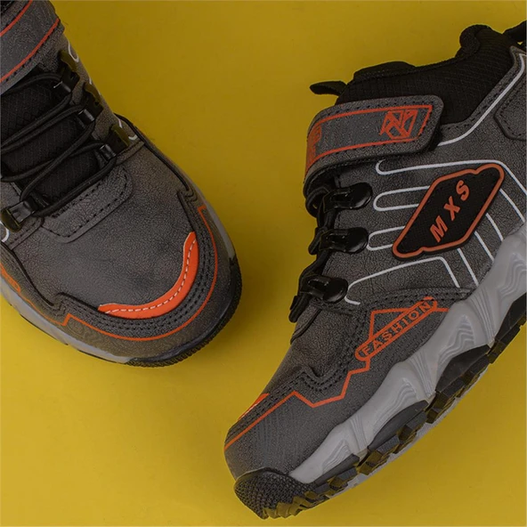 Trend Adımlar Füme MX Unisex Çocuk Spor Bot - 6
