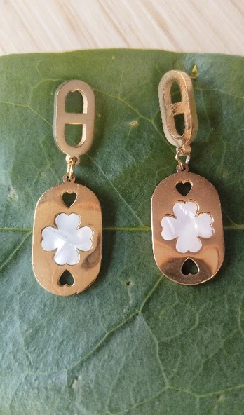 Monalisa Home Gold  Lüks Gösterişli Figürlü Küpe ürün görseli 1