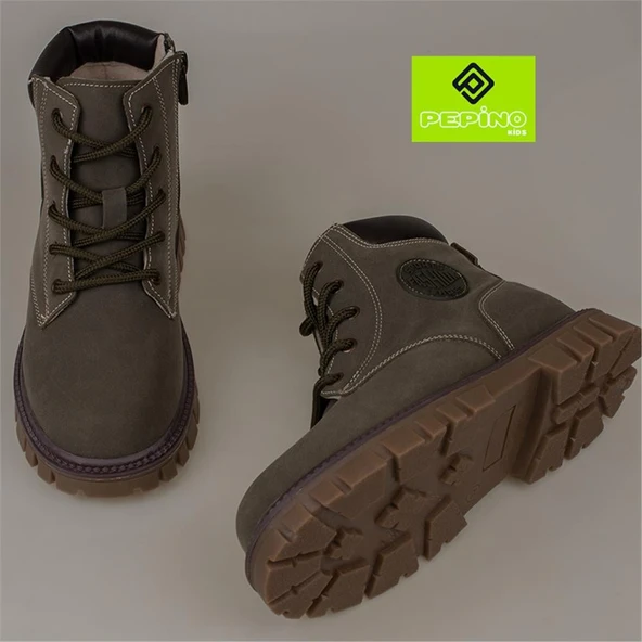 Pepino Haki Unisex Kauçuk Kaymaz Taban Çocuk Bot - Resim 5