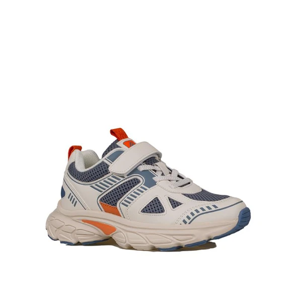 Pepino Krem Kalın Kaymaz Taban Hafif Çocuk Sneaker - 2