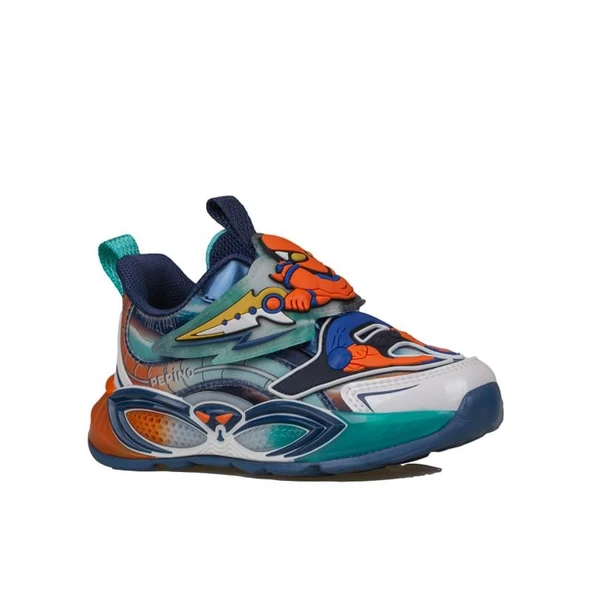 Pepino Turuncu Erkek Çocuk Patik Işıklı Sneaker - 1