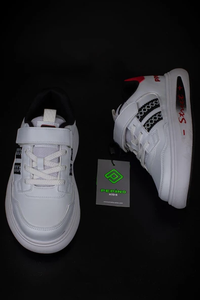 Pepino Beyaz Street Unisex Çocuk Spor Ayakkabı - 5