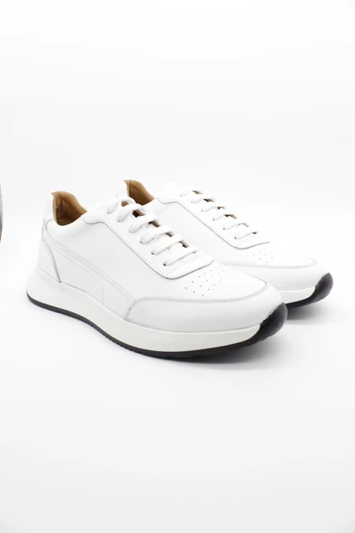 %100 Deri Bağcıklı Casual Ayakkabı 1033250157 - Resim 3