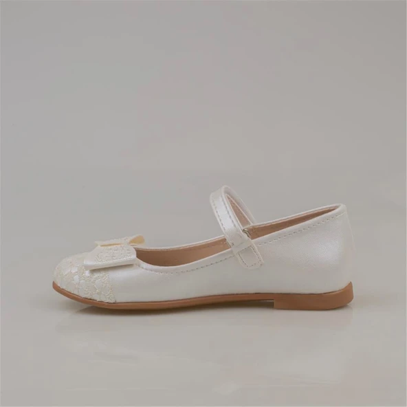 M2S Sedef Kız Çocuk Fiyonklu Babet - Resim 3