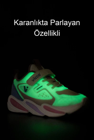 Vicco Pudra Samur Unisex Ultra Hafif Sneaker - Resim 6