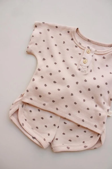 Taş Desen Kaşkorse Alt Üst Takım - Resim 5