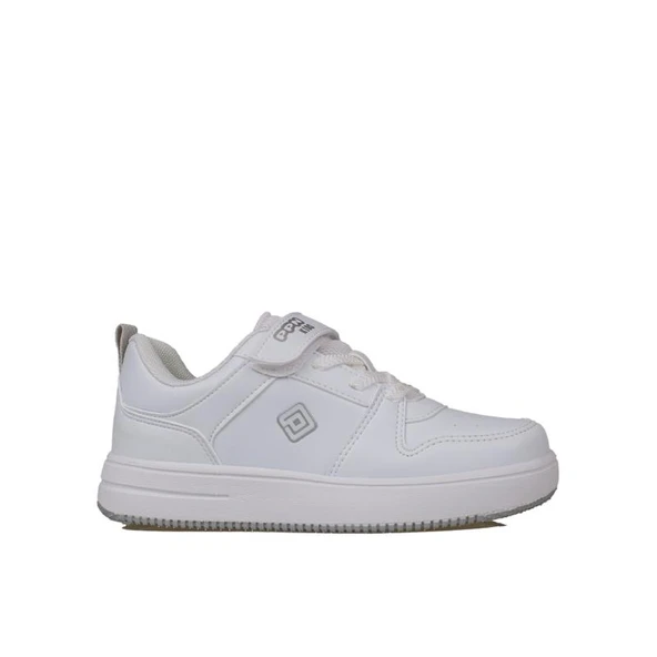 Pepino Beyaz Ultra Hafif Düz Unisex Çocuk Sneaker - Resim 2