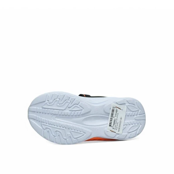 Trend Adımlar Turuncu Unisex Cırtlı Hafif Patik Sneaker - 4