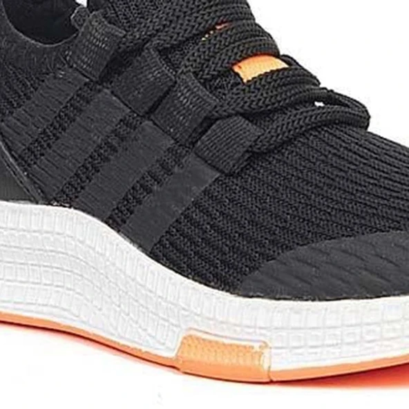 Trend Adımlar Turuncu Unisex Patik Lastikli Çocuk Spor Ayakkab - Resim 4