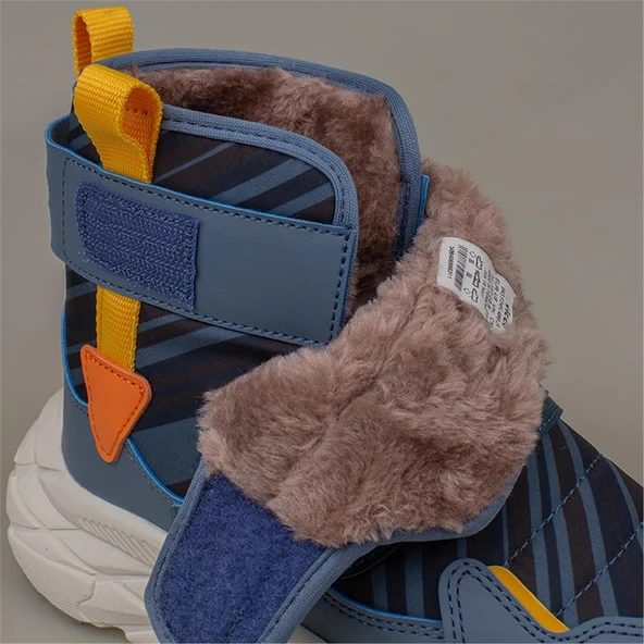Vicco Mavi Karoo Unisex Çocuk Yünlü Ultra Hafif Kar Botu - Resim 5
