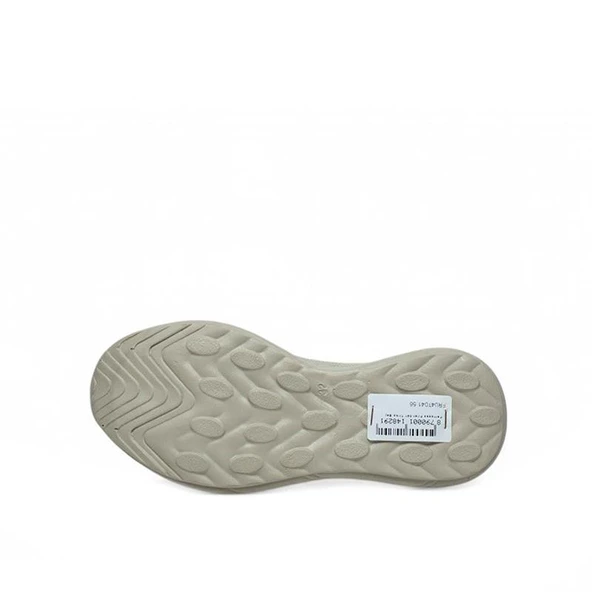 Trend Adımlar Bej Bağcıksız Unisex Çocuk Sneaker - Resim 4