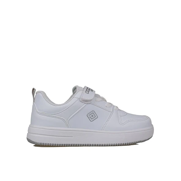 Pepino Beyaz Ultra Hafif Düz Unisex Çocuk Sneaker ürün görseli