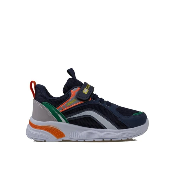 Trend Adımlar Yeşil Cırt Cırtlı Unisex Çocuk Spor Ayakkabı ürün görseli