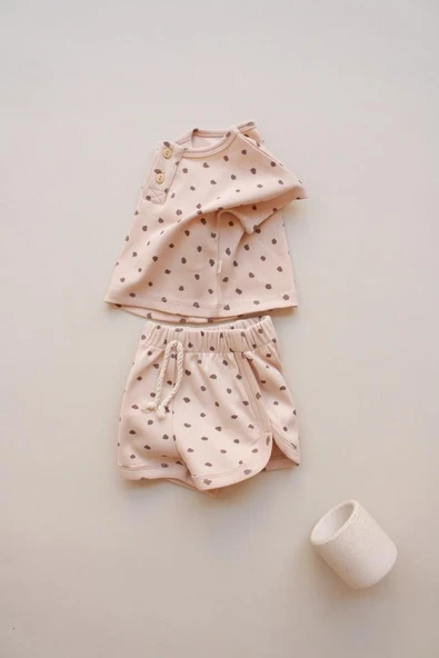 Taş Desen Kaşkorse Alt Üst Takım - Resim 2