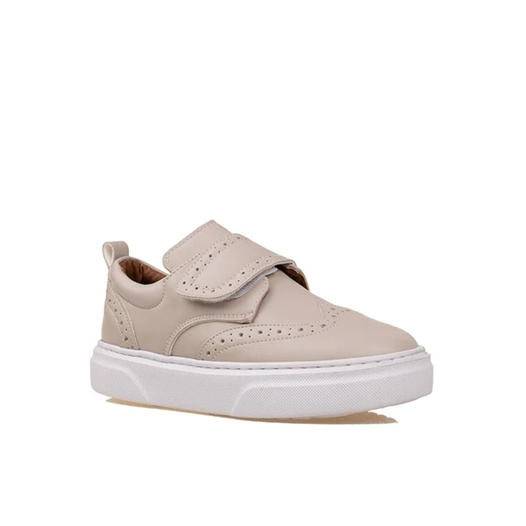 Trend Adımlar Krem Erkek Çocuk Casual Ayakkabı - Resim 2