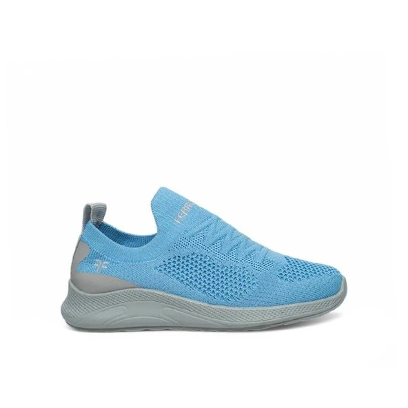 Trend Adımlar Turkuaz Bağcıksız Unisex Çocuk Sneaker - 1