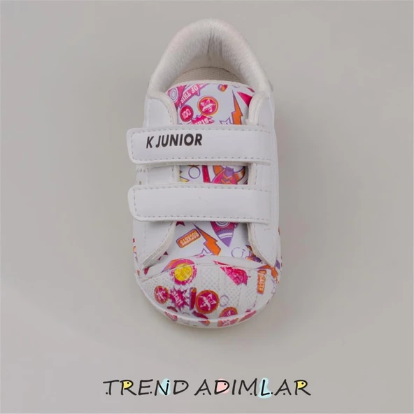 Trend Adımlar Fuşya Hero İlk Adım Bebe Sneaker - 4