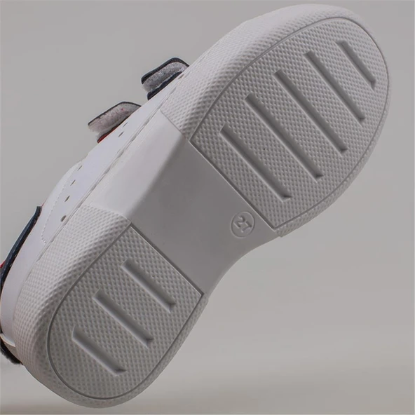 Trend Adımlar Lacivert Erkek Çocuk Mevsimlik Cırtlı Sneaker - Resim 5