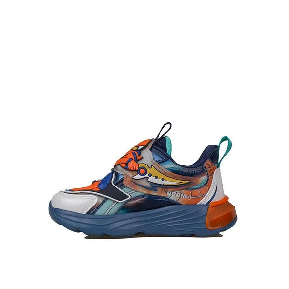 Pepino Turuncu Erkek Çocuk Patik Işıklı Sneaker - 3