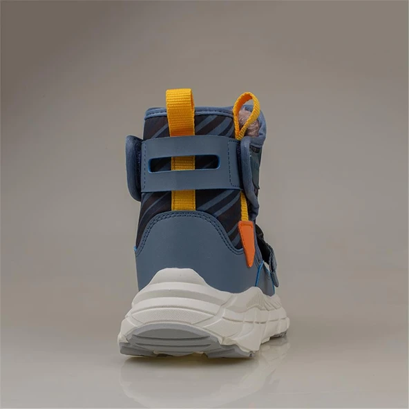 Vicco Mavi Karoo Unisex Çocuk Yünlü Ultra Hafif Kar Botu - Resim 4