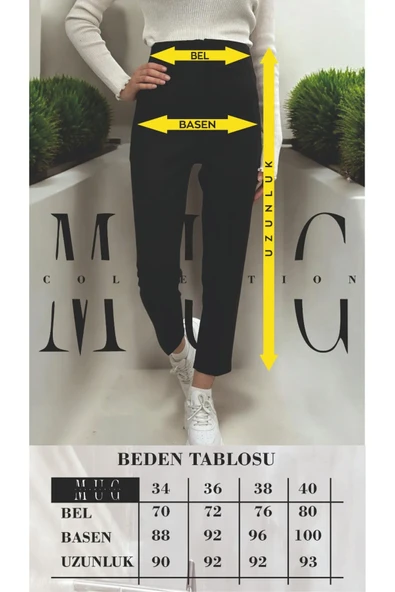 Kadın Pantolon Kumaş - 2