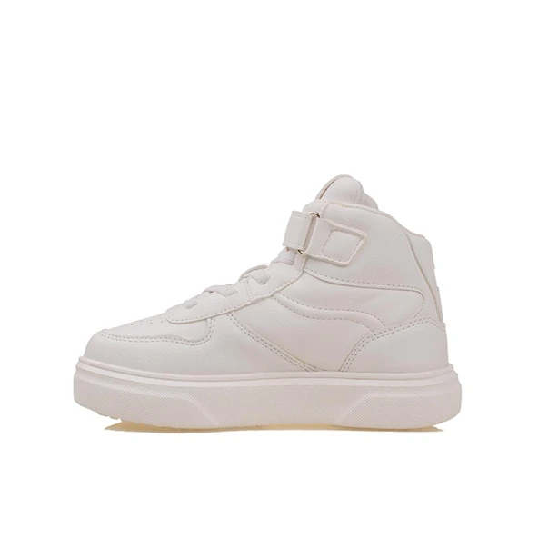 Pinokyo Beyaz Memory Foam Hafif Çocuk Boğazlı Sneaker - Resim 3