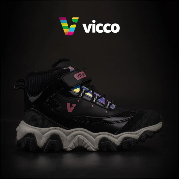 Vicco Siyah Radus Outdoor Kız Çocuk Bot - 5