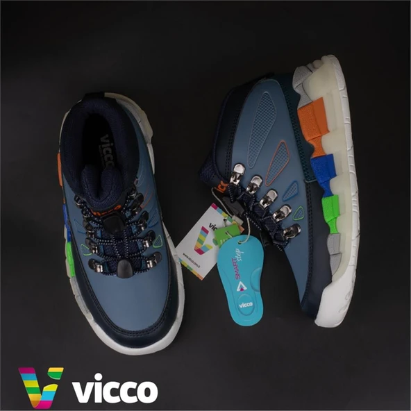 Vicco Mavi Ellen Işıklı Unisex Bot - 6