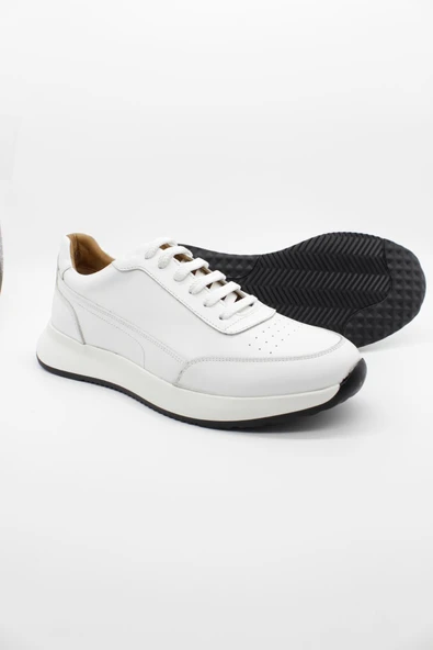 %100 Deri Bağcıklı Casual Ayakkabı 1033250157 - Resim 4