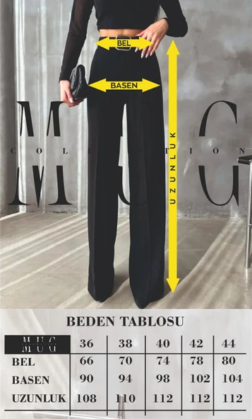 Kadın Pantolon Kumaş Scuba - 2