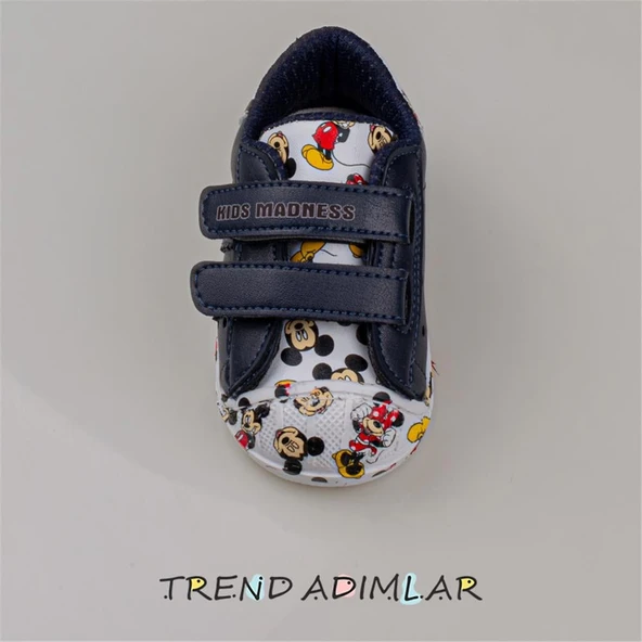 Trend Adımlar Lacivert Hero İlk Adım Bebe Sneaker - 4