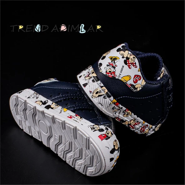 Trend Adımlar Lacivert Hero İlk Adım Bebe Sneaker - 6