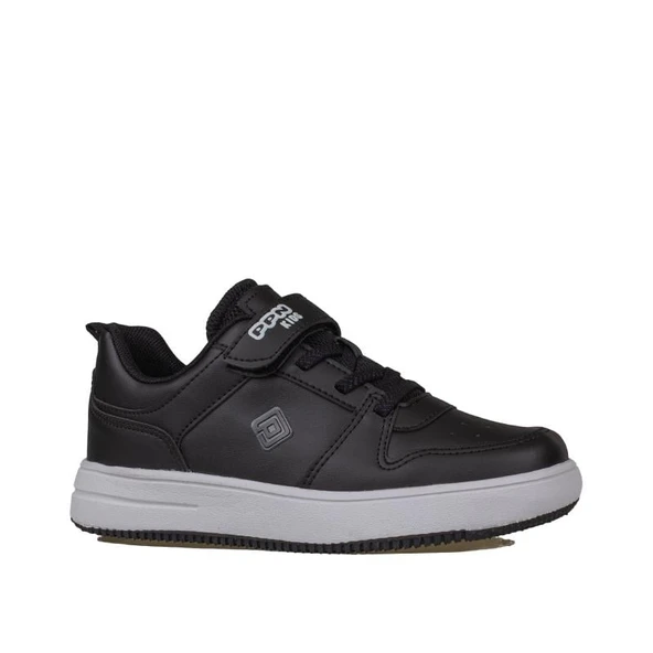 Pepino Siyah-Beyaz Ultra Hafif Düz Unisex Çocuk Sneaker - 2