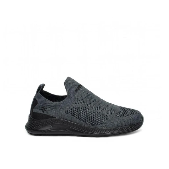 Trend Adımlar Füme Bağcıksız Unisex Çocuk Sneaker - 1
