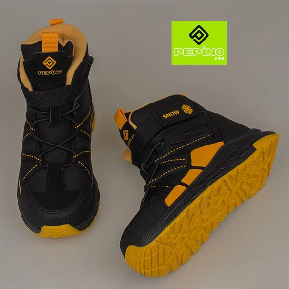 Pepino Sarı Unisex Kauçuk Kaymaz Taban Çocuk Bot - Resim 6