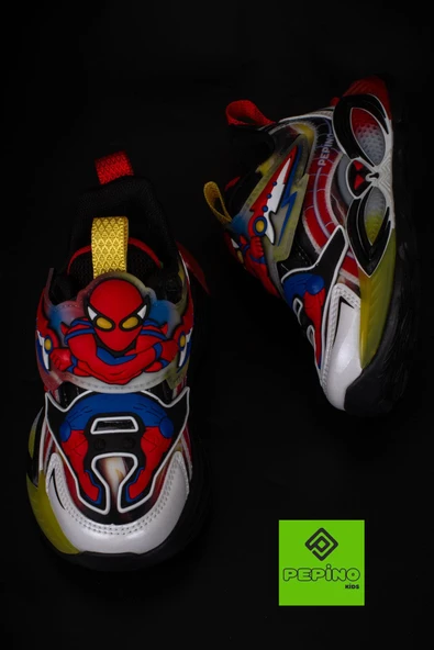 Pepino Kırmızı Erkek Çocuk Patik Işıklı Sneaker - Resim 5