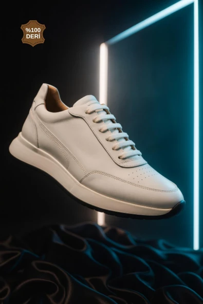 %100 Deri Bağcıklı Casual Ayakkabı 1033250157 ürün görseli