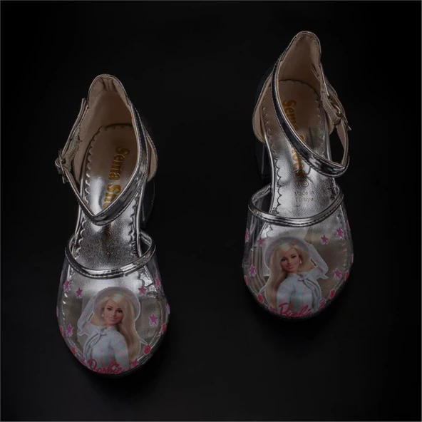 M2S Fuşya Şeffaf Rugan Kız Çocuk Klasik Ayakkabı - Resim 5