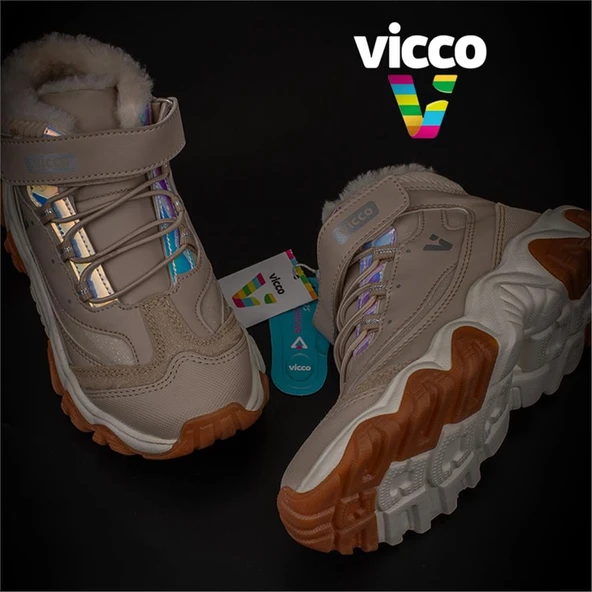 Vicco Krem Radus Outdoor Kız Çocuk Bot - 5