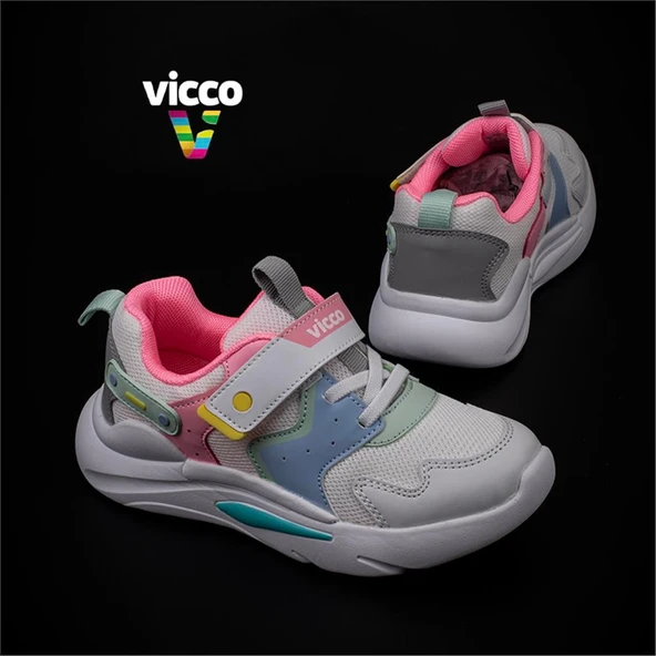 Vicco Beyaz Birdy Unisex Çocuk Hafif Sneaker - 6