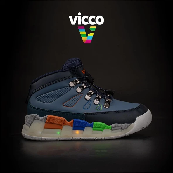 Vicco Mavi Ellen Işıklı Unisex Bot - 5