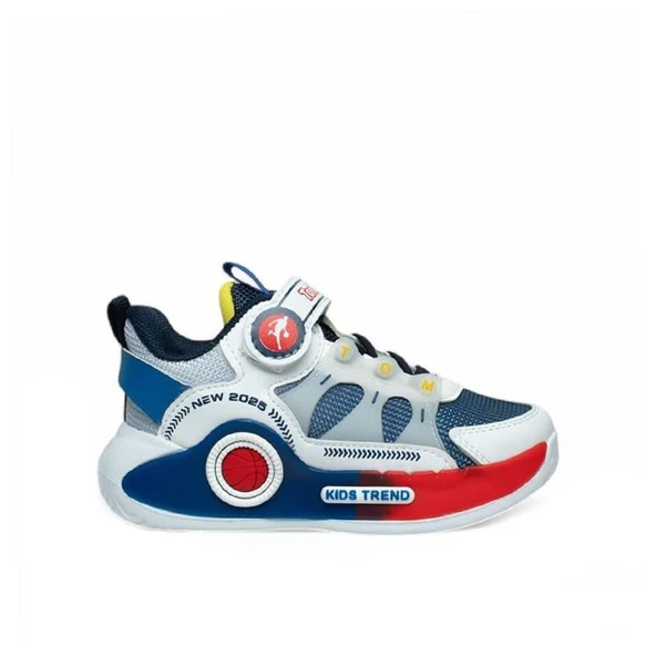 Trend Adımlar Mavi Erkek Çocuk Ultra Hafif Yarım Boğaz Sneaker ürün görseli