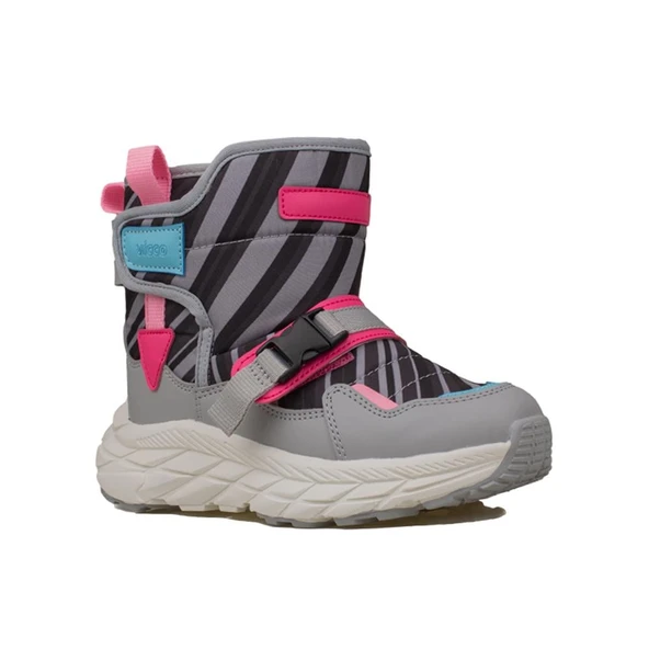 Vicco Gri Karoo Unisex Çocuk Yünlü Ultra Hafif Kar Botu ürün görseli