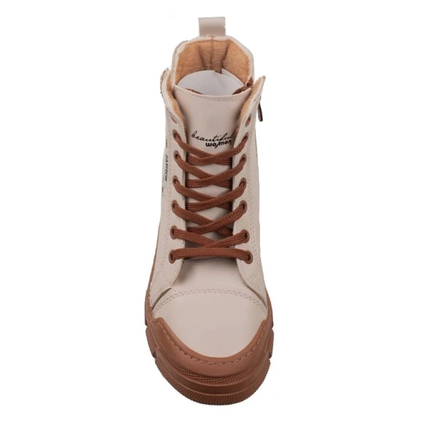 Trend Adımlar Krem Yulia Kız Çocuk Casual Bot - Resim 5