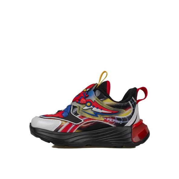Pepino Kırmızı Erkek Çocuk Patik Işıklı Sneaker - Resim 3