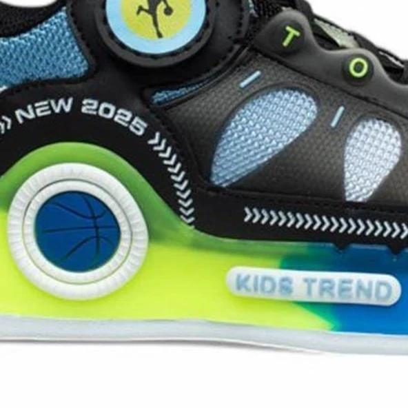 Trend Adımlar Beyaz Erkek Çocuk Ultra Hafif Yarım Boğaz Sneaker - 4