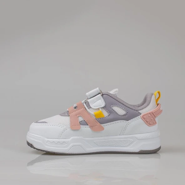 Trend Adımlar Pudra Kaymaz Taban Çocuk Spor Ayakkabı - 3