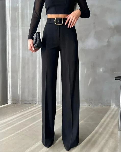 Kadın Pantolon Kumaş Scuba