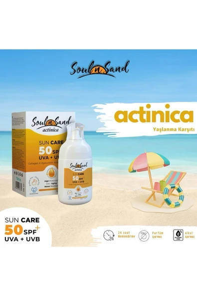 Soul N Sand Yaşlanma Karşıtı Actinica Spf 50 Güneş Kremi 110 ml - 3