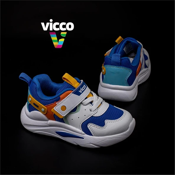 Vicco Saks Mavi Birdy Bebe Unisex Sneaker - Resim 7